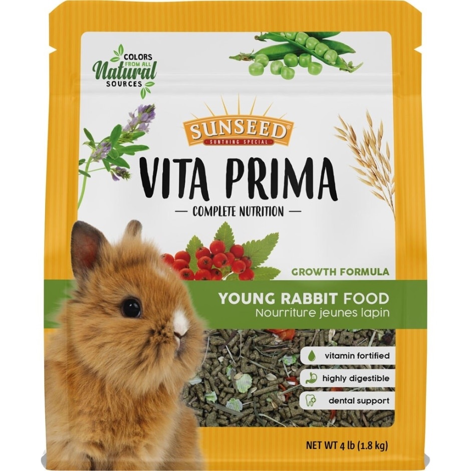 Sunseed Vita Prima Young Rabbit 4 lbs