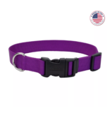 Coastal Pet Coastal Adjustable Dog Collar Purple 5/8x10-14"