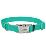 Coastal Pet Coastal adjustable Dog Collar Teal 3/4x 14-20"