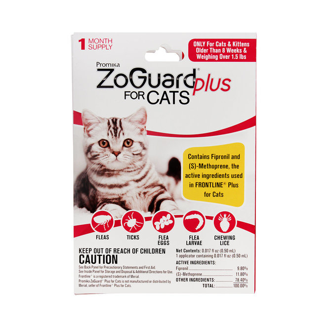 Zoguard plus Cat over 1.5 lbs single