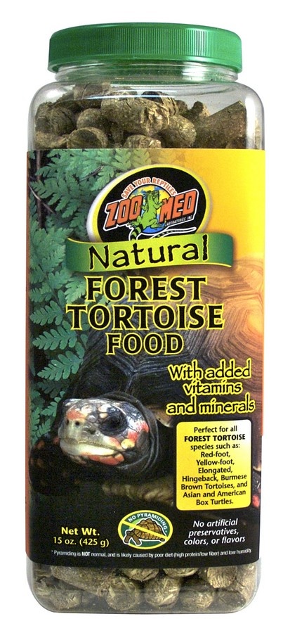 Zoo Med FOREST TORTOISE FOOD 15OZ