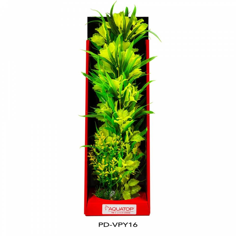 Aquatop AquaTop Vibrant Passion Yellow Plant 16"