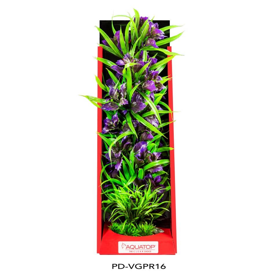 Aquatop AquaTop Vibrant Garden Purple Plant 16"