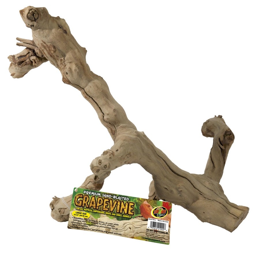 Zoo Med Zoo Med sand blasted grapevine 18-24in