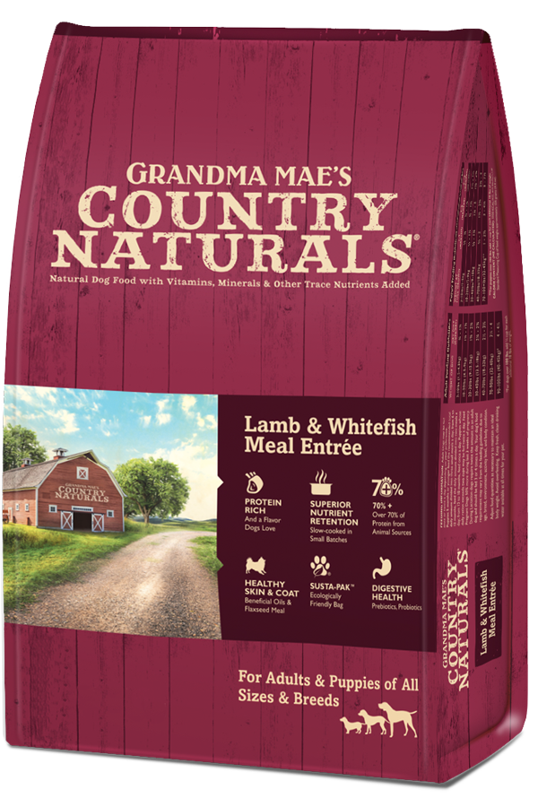 Grandma mae's Country Naturals Lamb/Whitefish 4lb