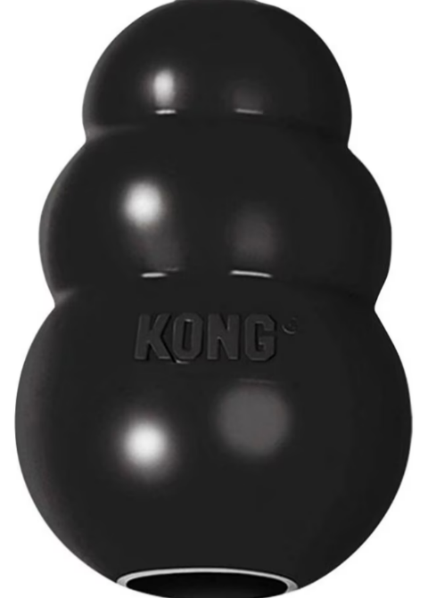Kong Kong -Black Extreme Dog Toy, Large