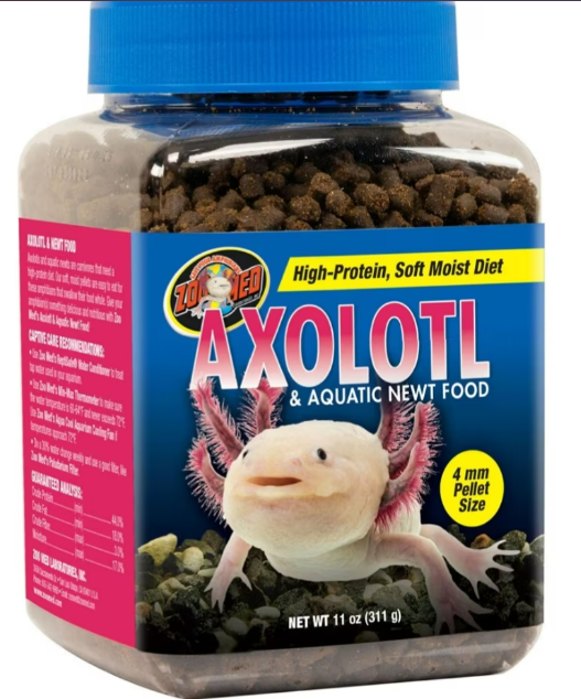 Axolotl Food - Fish Fuel Co
