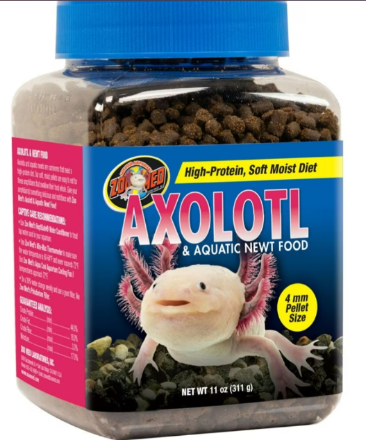 Fish Fuel Co. Frozen Axolotl Food