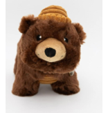ZippyPaws ZippyPaws Grunterz Bear Plush Toy for Dog Entertainment, Large