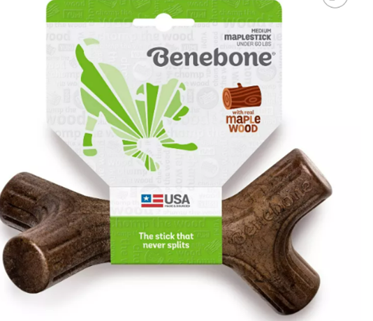 Benebone Benebone Maplestick Dog Chew Toy, Medium