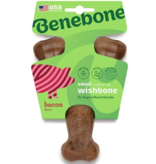 Benebone Benebone Bacon Flavored Wishbone Chew Toy, Small