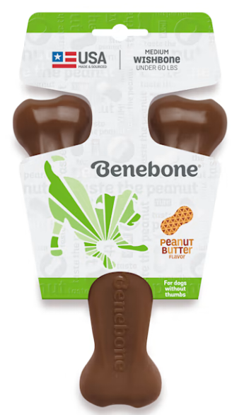 Benebone Benebone - Wishbone Peanut Butter Flavor - Medium