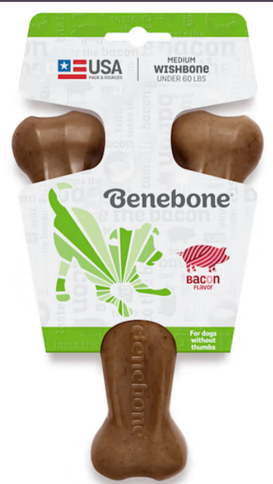 Benebone Benebone - Wishbone Bacon Flavor - Medium