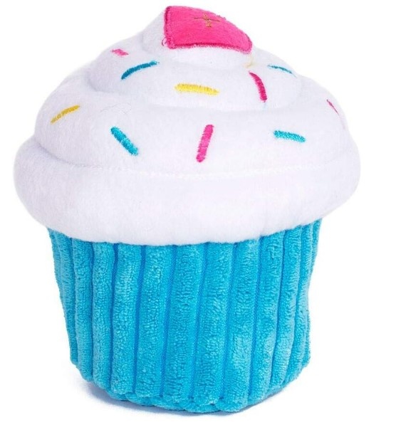 ZippyPaws ZippyPaws - Fairytale - Cupcake Dog Toy - Blue