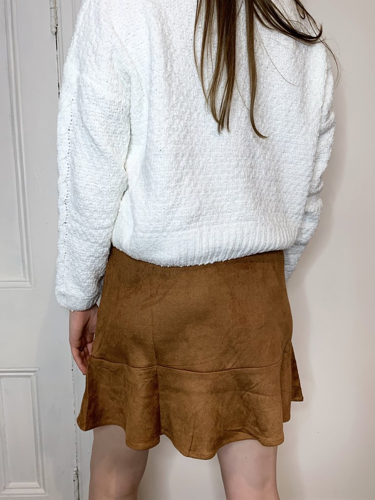 Sadie & Sage Ivy League Mini Skirt