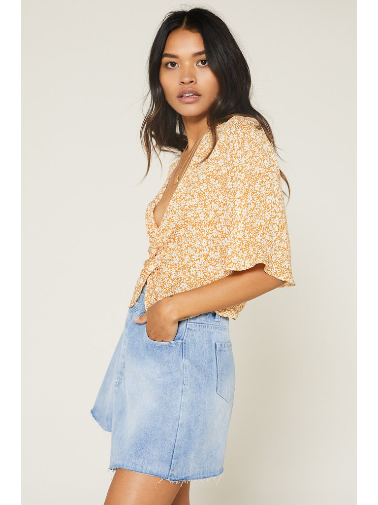 Sage The Label Honey Knot Top