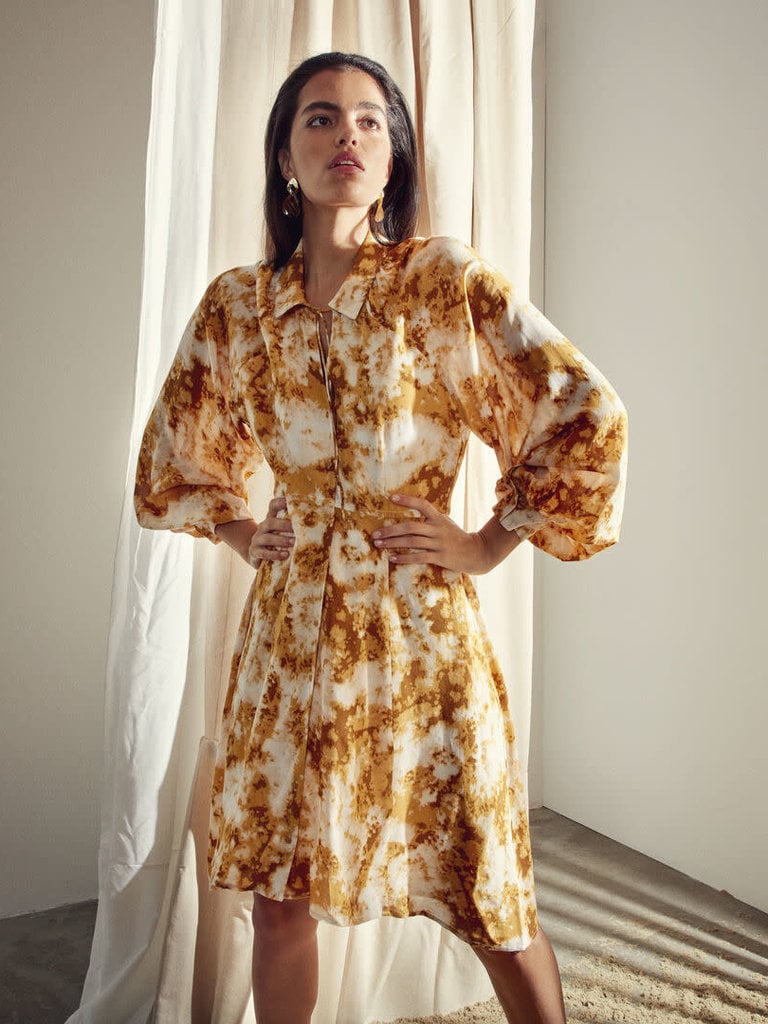 Soaked In Luxury Sonnie Button Dress