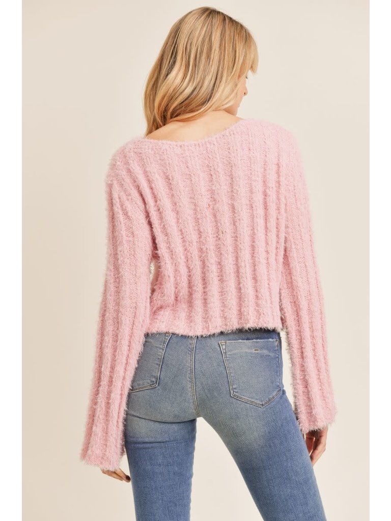 Sadie & Sage Soft Rose Knit