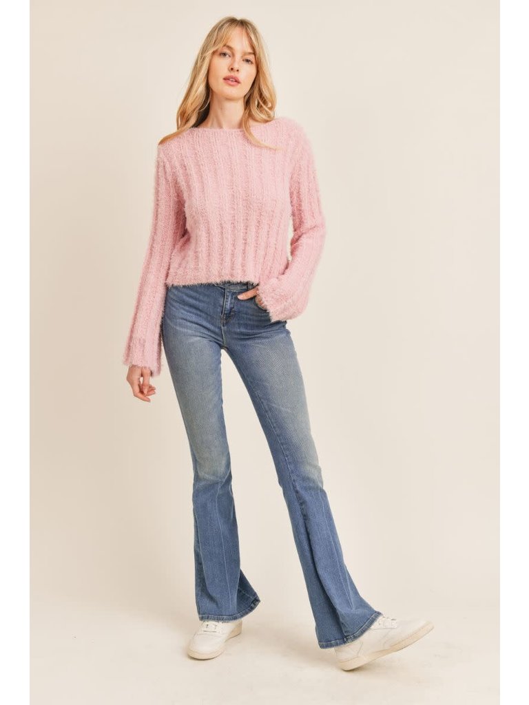 Sadie & Sage Soft Rose Knit