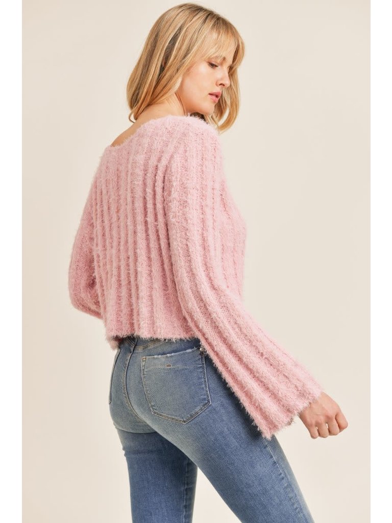 Sadie & Sage Soft Rose Knit