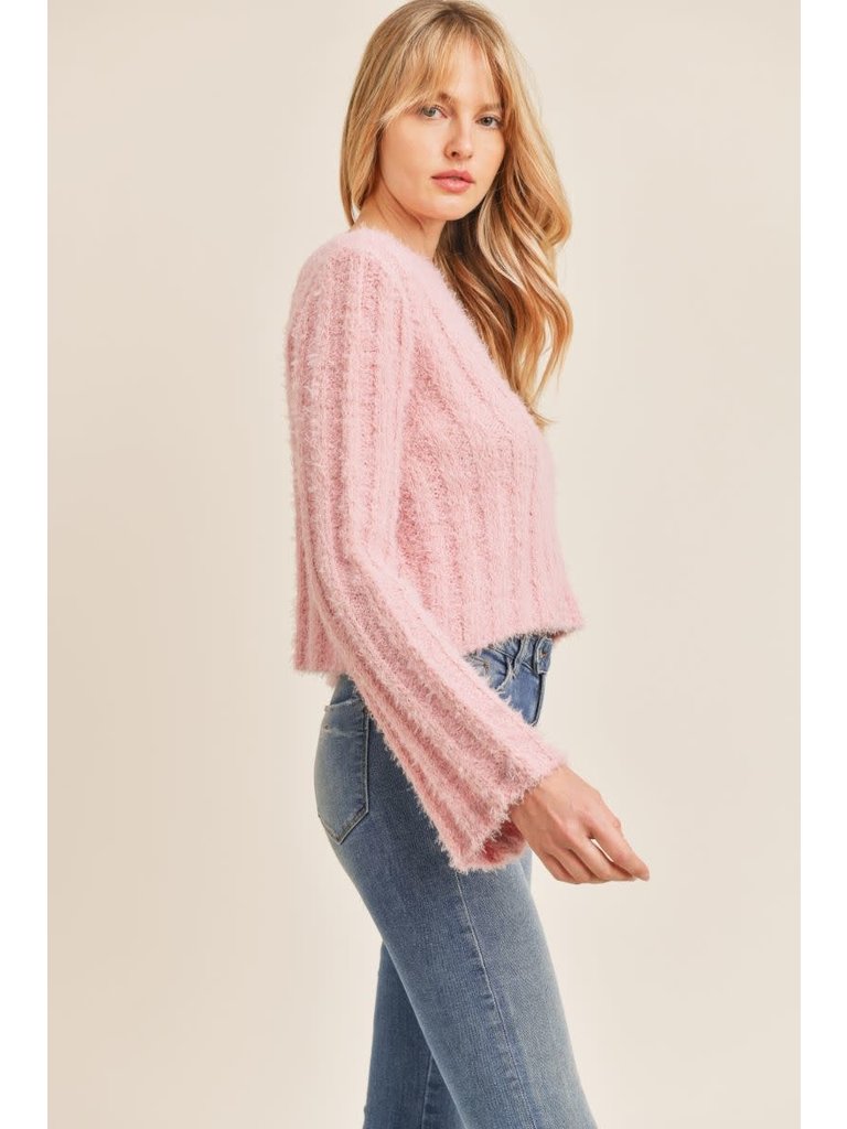 Sadie & Sage Soft Rose Knit