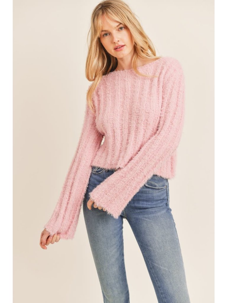 Sadie & Sage Soft Rose Knit