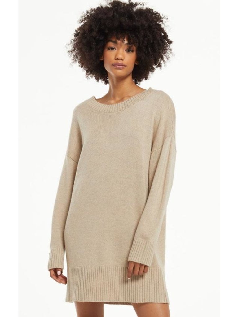 Z Supply Oatmeal Knitted Tunic