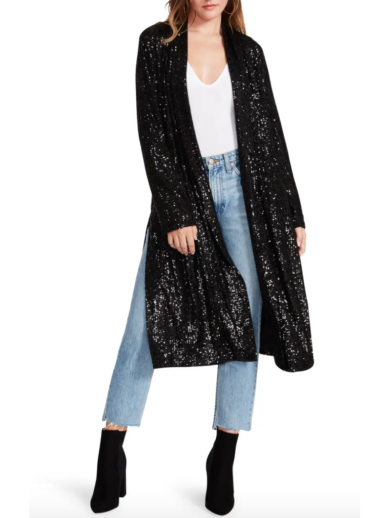 Major Compliments Sequin Duster – InsStreet