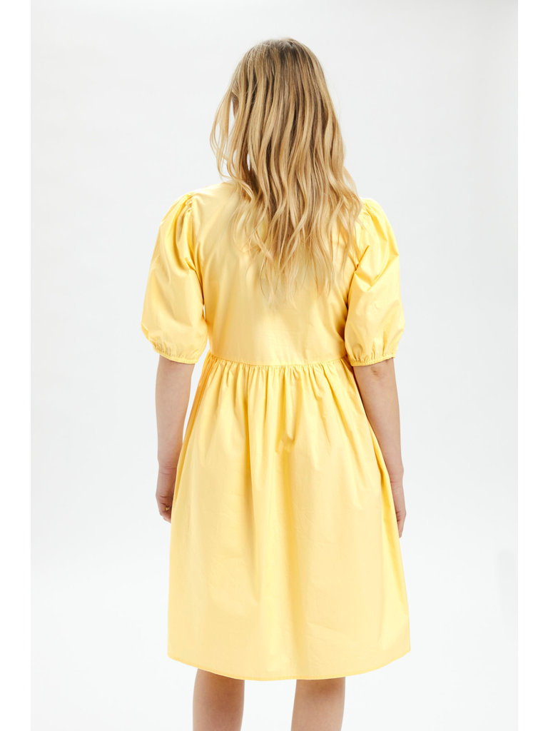 Soaked In Luxury Banana Tiered  Dress