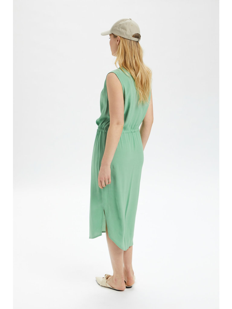 Soaked In Luxury Fern Button Midi