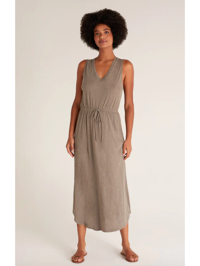 Z Supply Moss Grey Dress