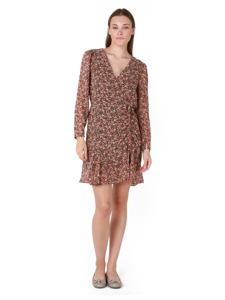 Dex Saffron Floral Dress