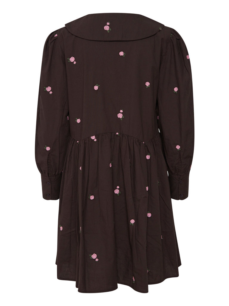 ICHI Roses & Coffee Dress