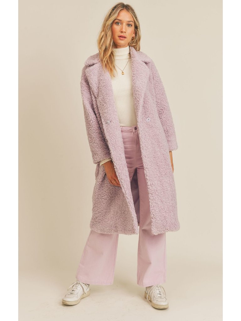 Sadie & Sage Lavender Sky Coat