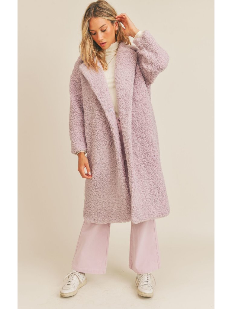 Sadie & Sage Lavender Sky Coat