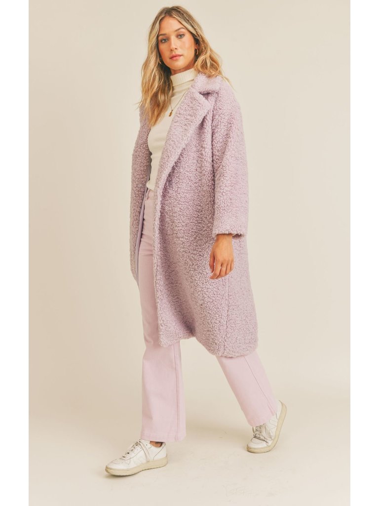 Sadie & Sage Lavender Sky Coat