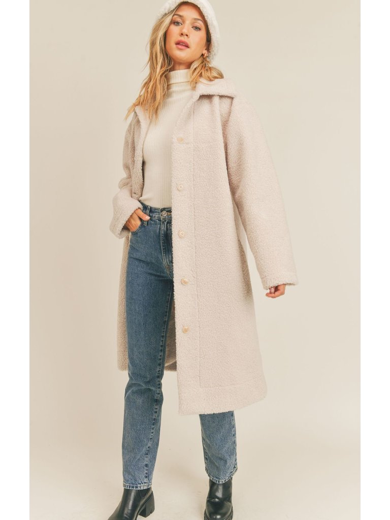 Sadie & Sage Teddy Long Coat