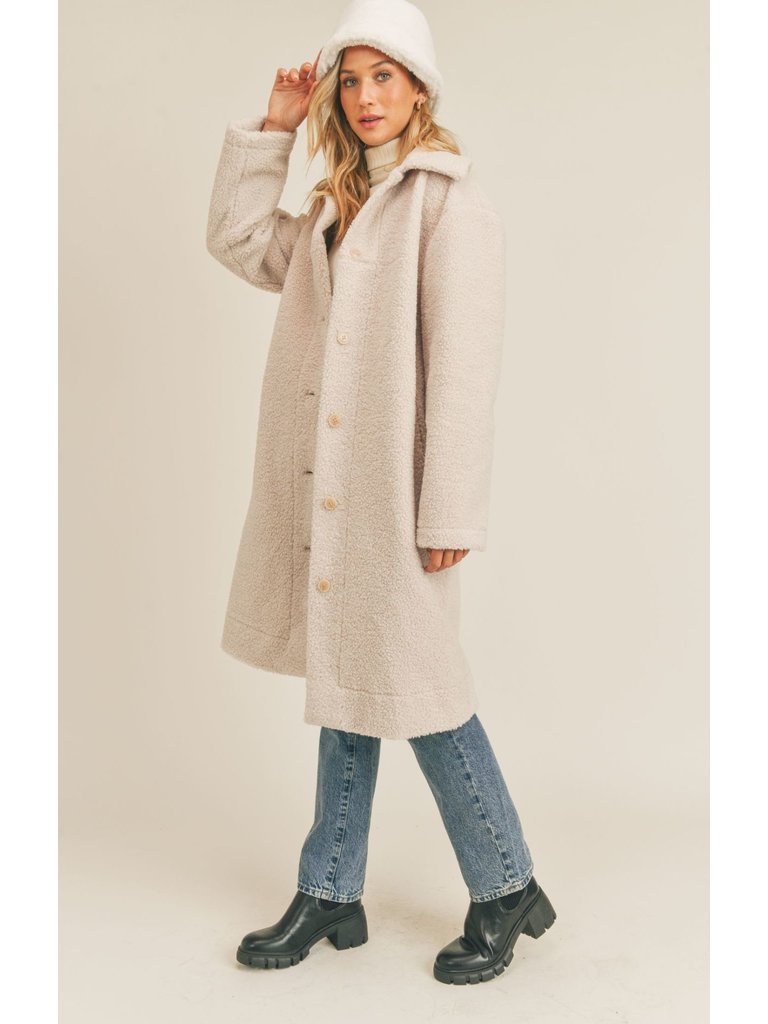 Sadie & Sage Teddy Long Coat