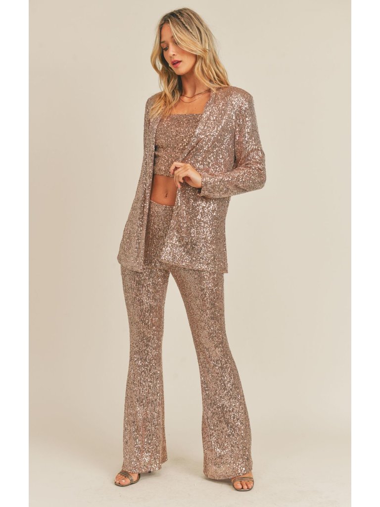 Sadie & Sage Abba Sequin Pants