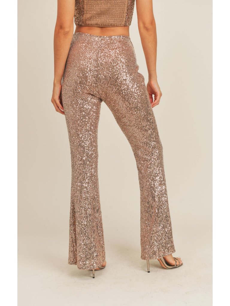 Sadie & Sage Abba Sequin Pants