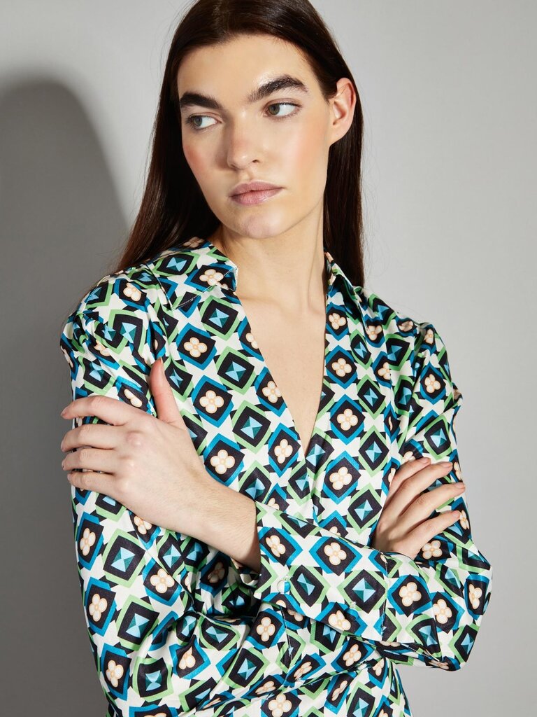 Glamorous Geo Floral Mini