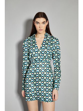 Glamorous Geo Floral Mini