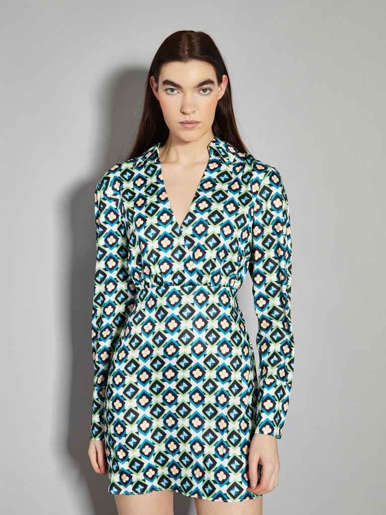 Glamorous Geo Floral Mini