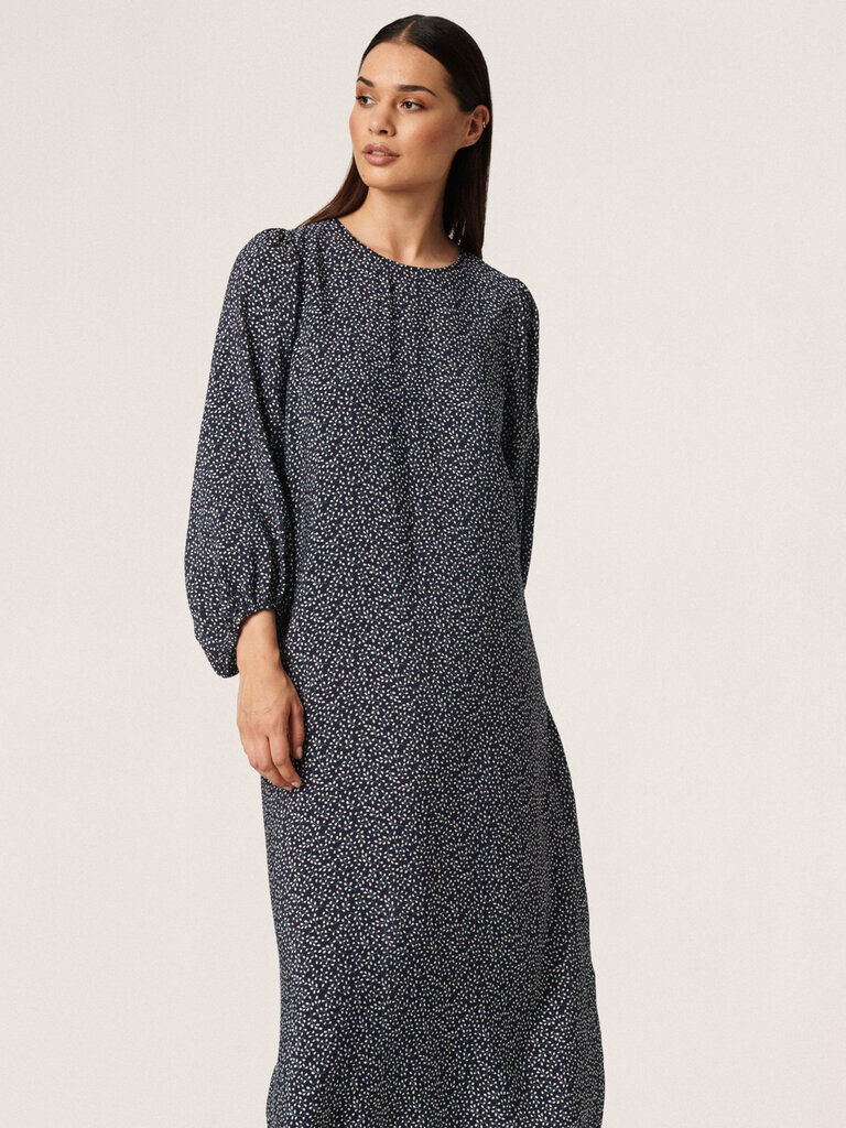 Soaked In Luxury Midnight Leaf Midi