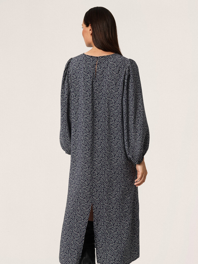 Soaked In Luxury Midnight Leaf Midi