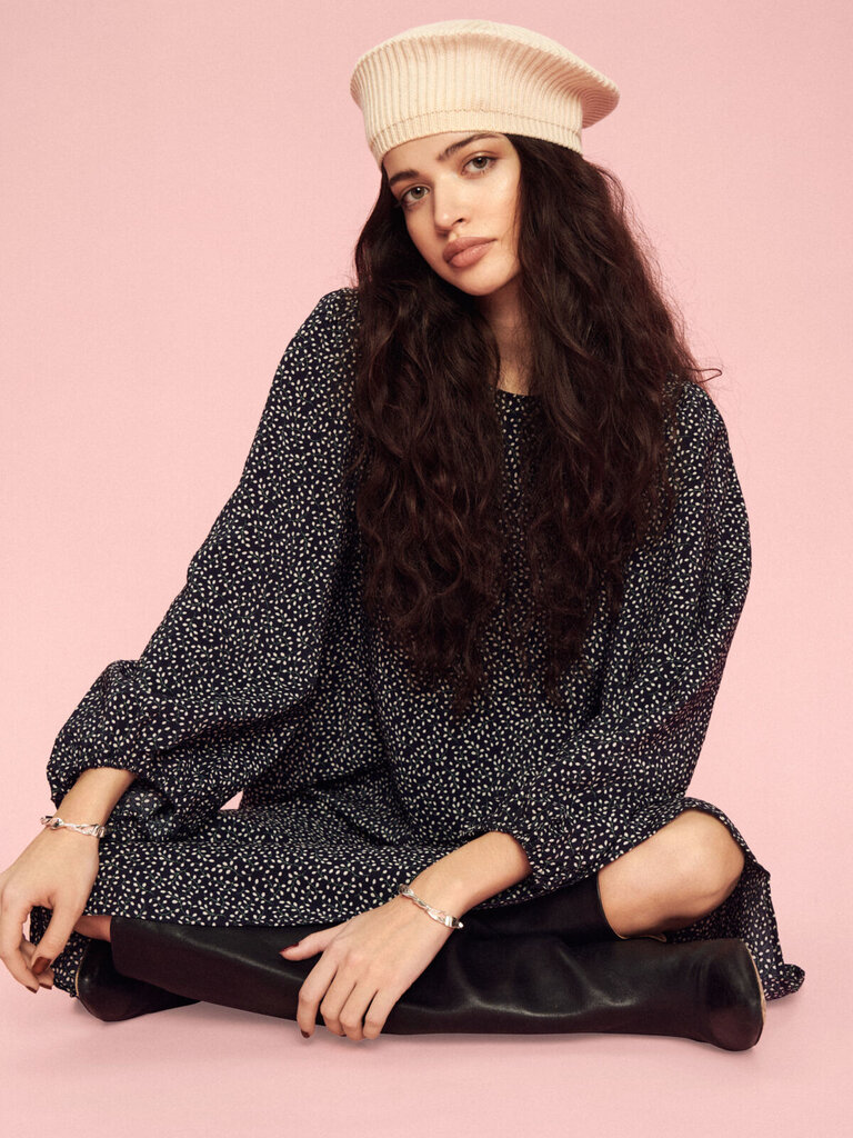 Soaked In Luxury Midnight Leaf Midi