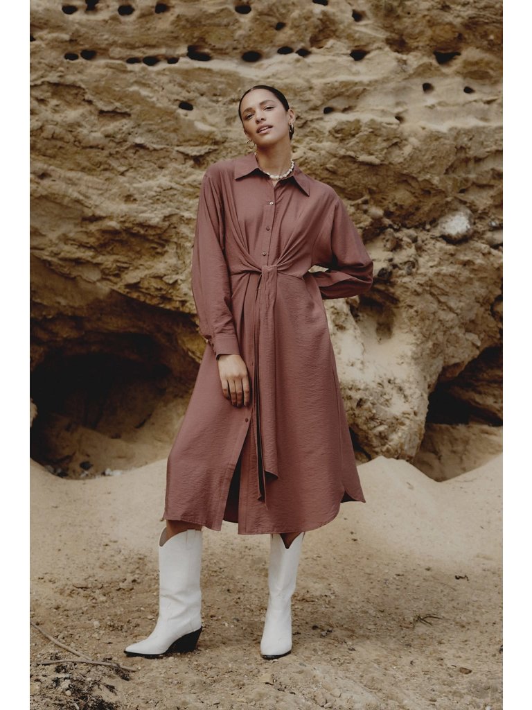 B. Young Toffee Shirt Dress