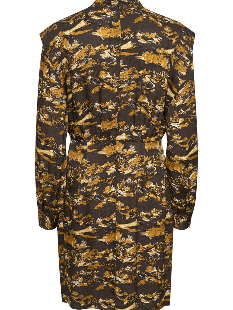 Soaked In Luxury Mountain Print Dress