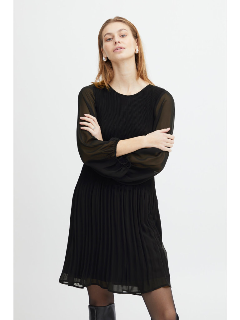 ICHI Pleated Dress