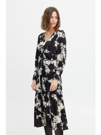 Fransa Tillie Print Midi